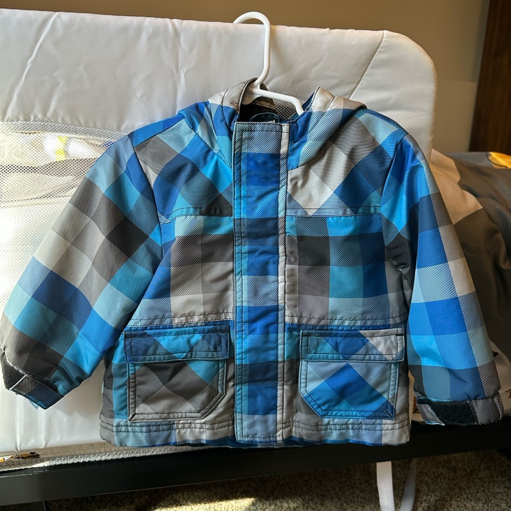 Blue and Gray Cherokee Jacket Size 12m